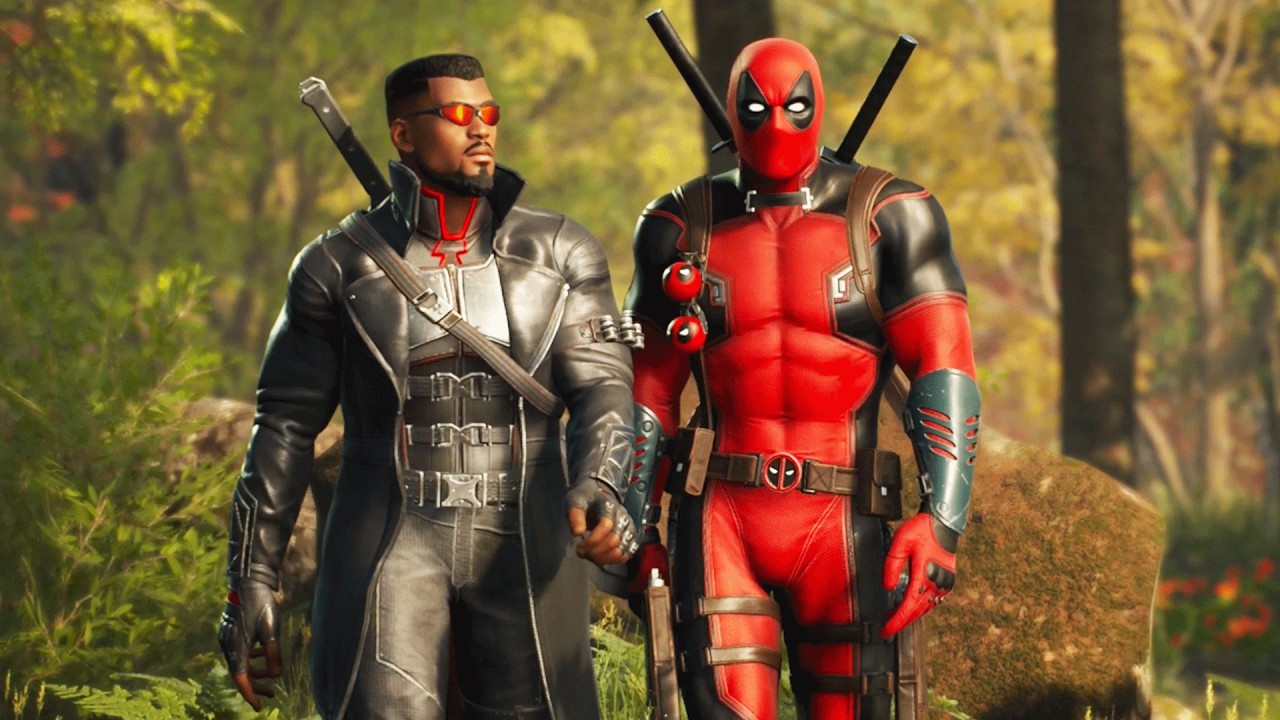 All Deadpool Scenes in Marvel's Midnight Suns (4K)
