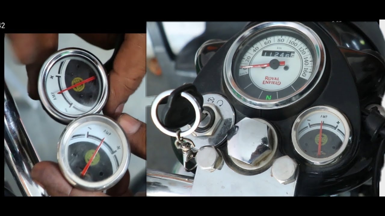 Royal Enfield starting self missing problem and Amp problem  how to solve