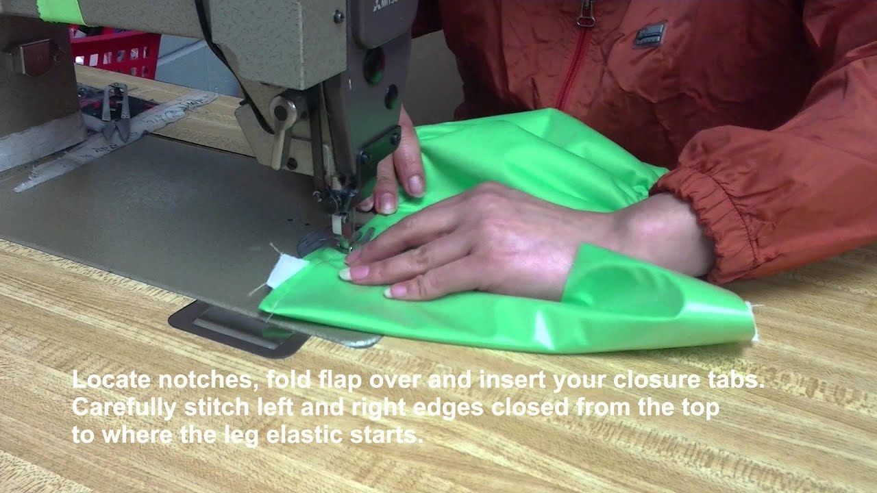 Easy to Sew PUL Diaper Cover.  TextileMike