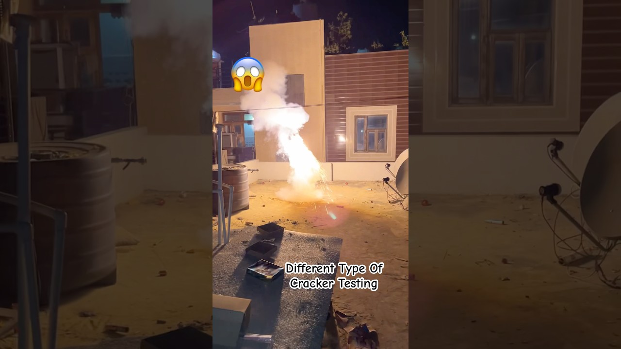 Cracker Testing / Different Type Of Cracker Testing (Dhamakedar) 🧨💀 #crackers #crackertesting2024