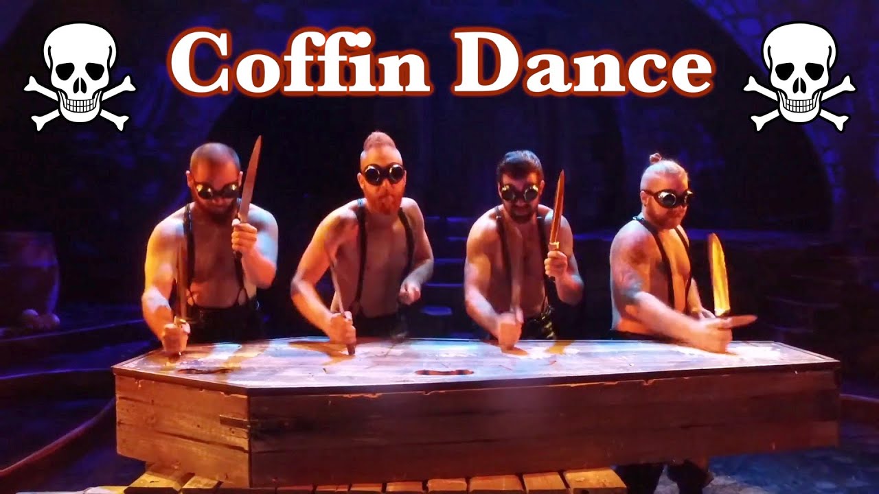 Coffin Dance...but it's played on a coffin (INSANE remix)