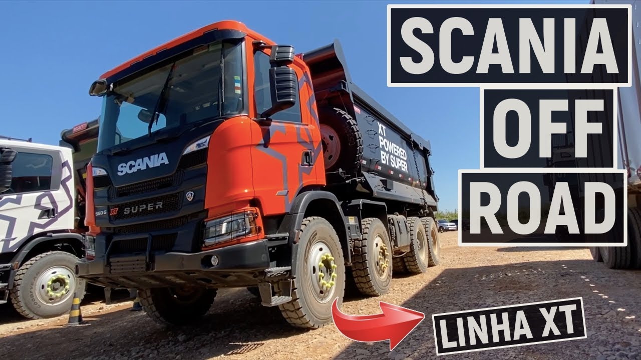 SCANIA XT: linha off road chega com novidades para o trabalho pesado
