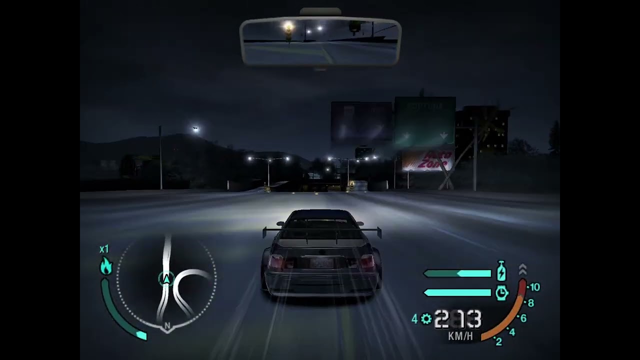 NFS CARBON BMW M3 GTR MOD (STOCK NO TUNE ) PURE ENGINE SOUND. 