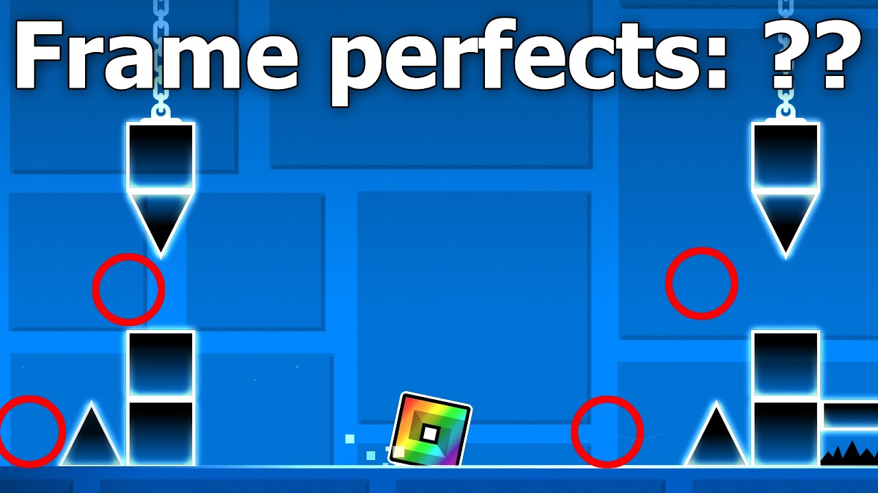 Back On Track with Frame Perfects counter — Geometry Dash