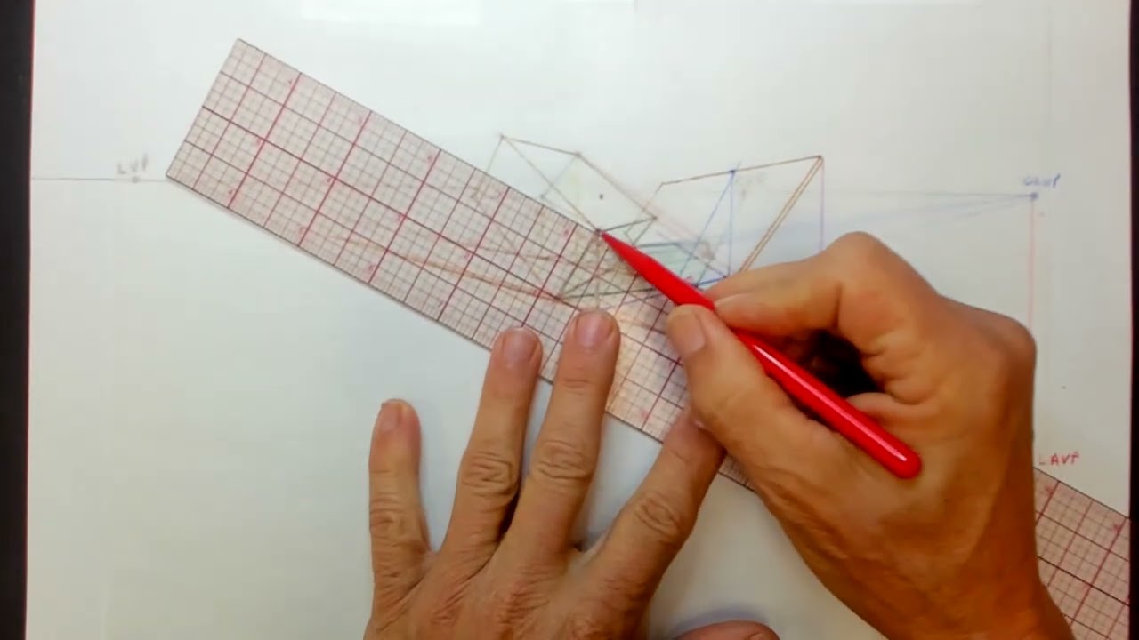 109. Perspective Drawing: Negative Light, Inclines Part II