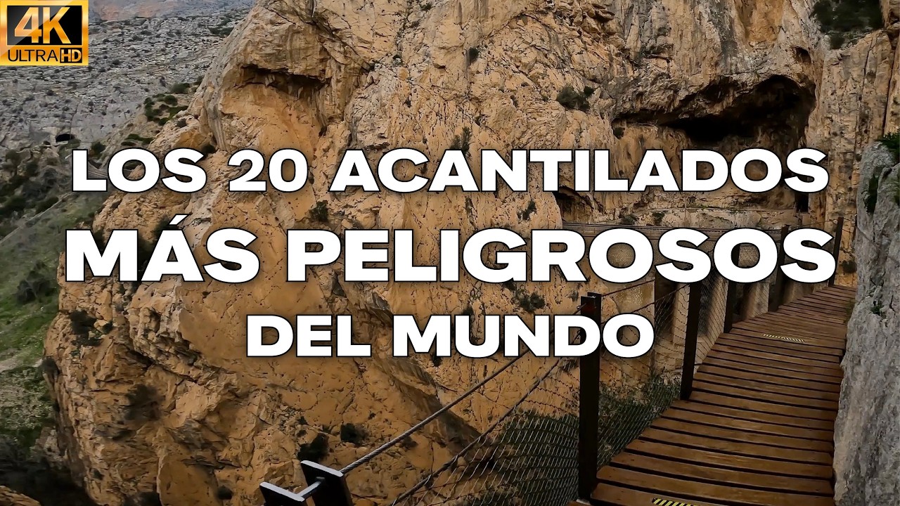 Los acantilados m&aacute;s peligrosos del mundo: donde termina la tierra