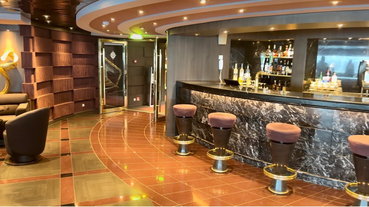 Великолепный тур по лаунжу яхт-клуба MSC Divina