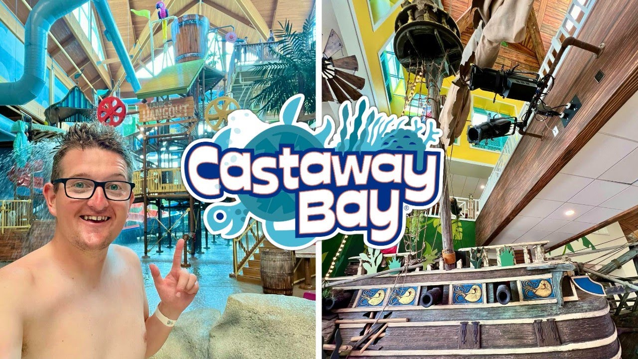 Castaway Bay Water Park & Hotel! FULL Tour & Review - Cedar Point