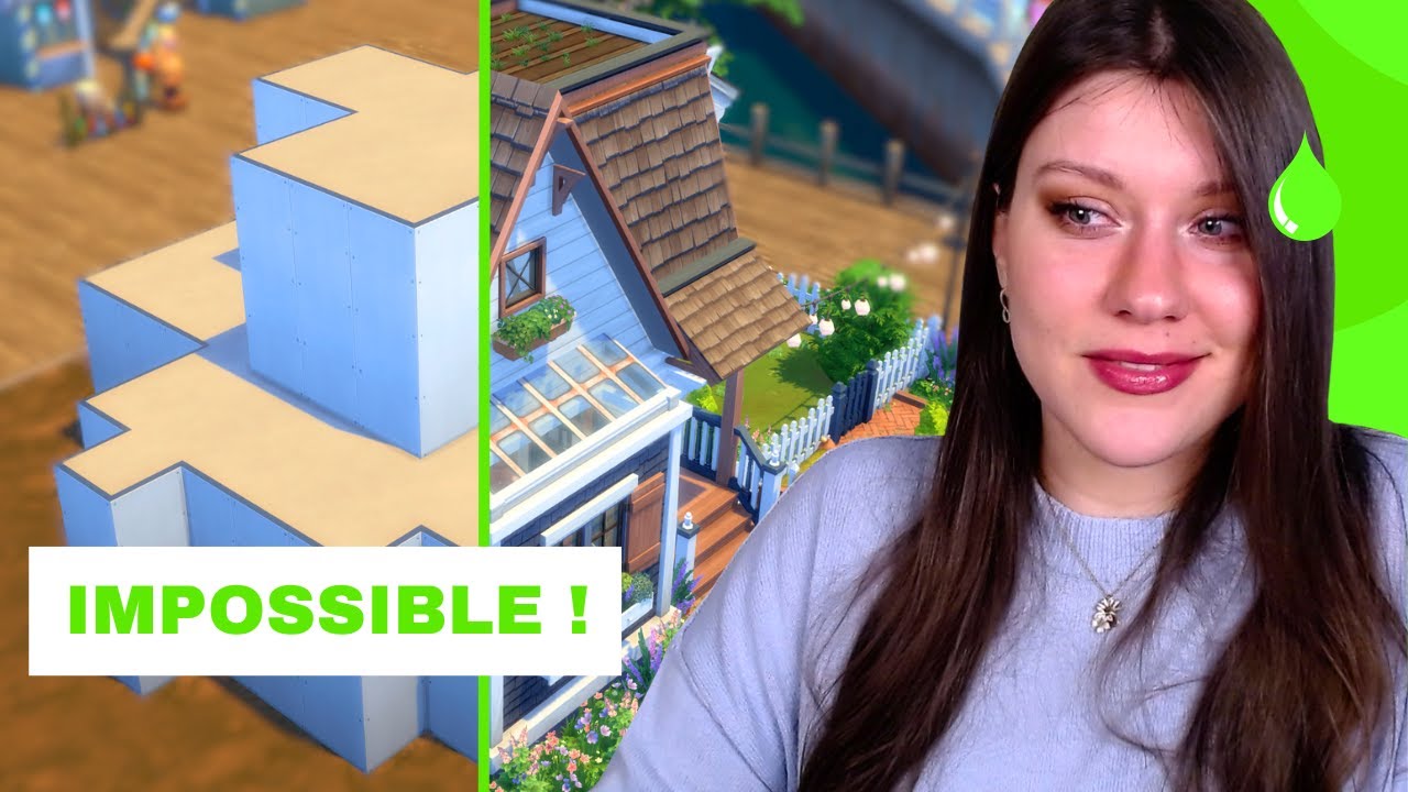 Je dois transformer ce TRUC en maison😨| SIMS 4