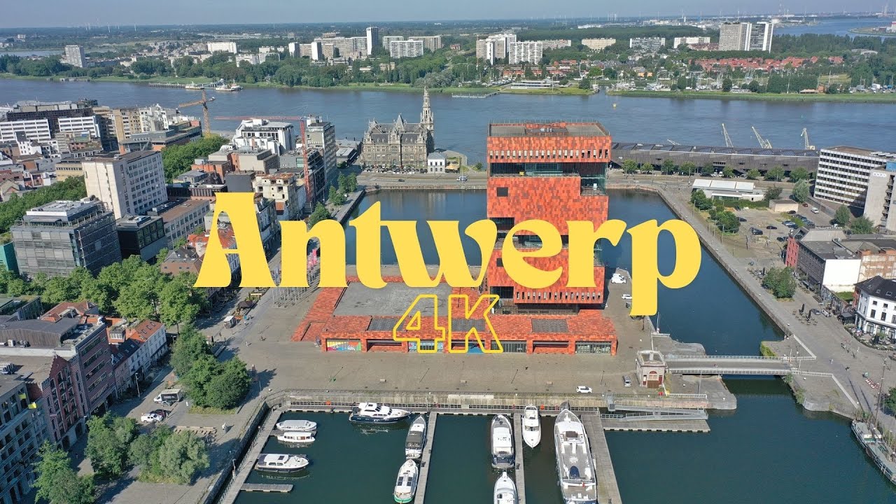 Antwerp drone footage 4K #djiglobal #drone #antwerp #belgium