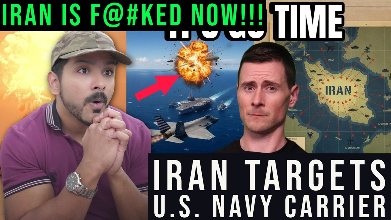 Iran Targets U.S. Navy Carrier Then THIS HAPPENED! | CG Reacts
