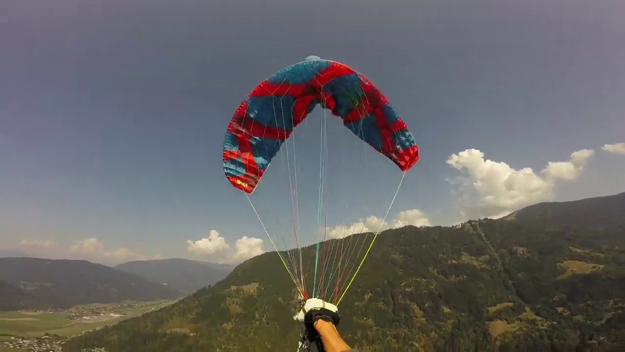EXTREME ACRO PARAGLIDING FAIL - DOING IT ALL WRONG