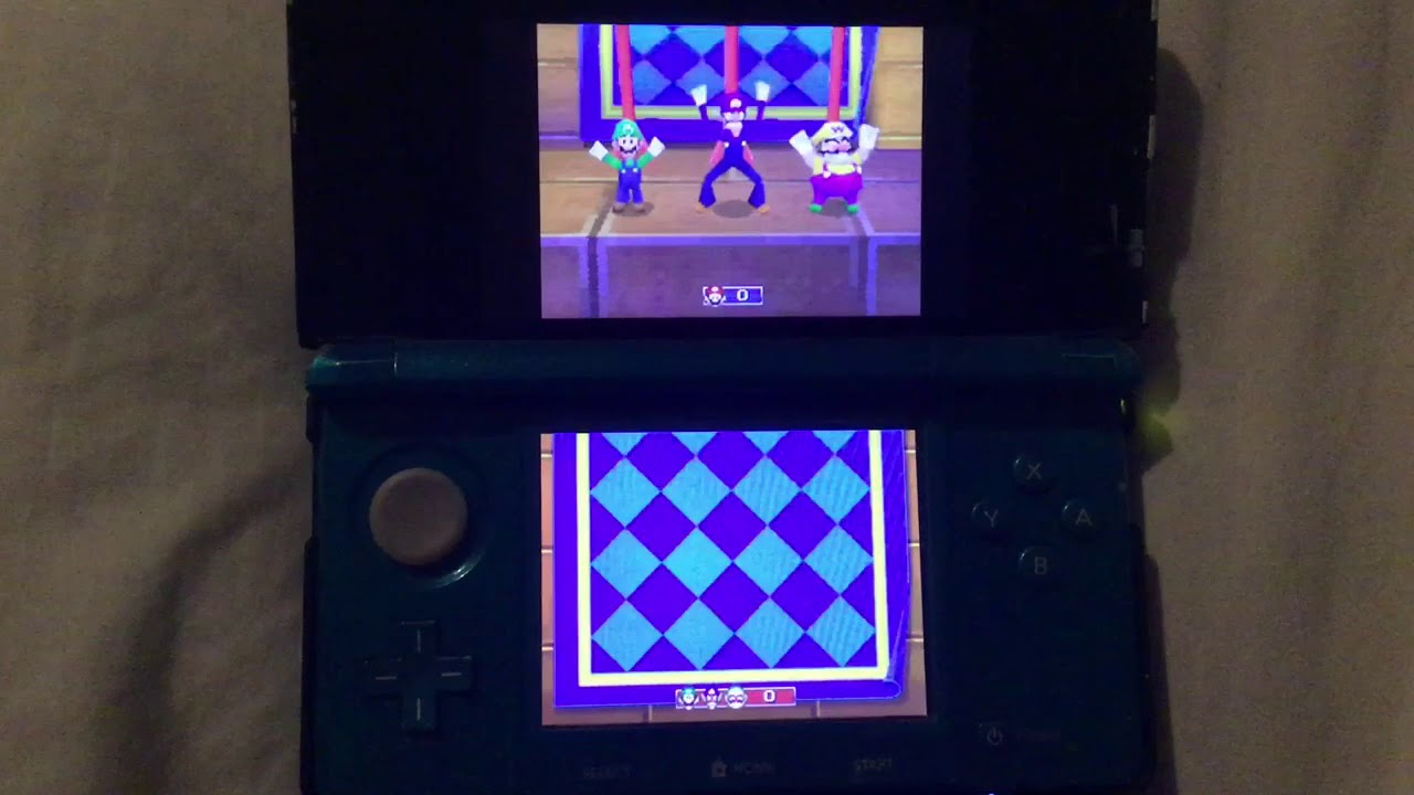 Part 17 of Mario Party DS, Luigi wins by doing absolutely nothing.