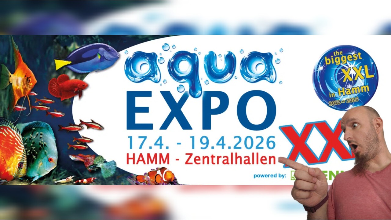 Aqua Expo XXL 2026 - Impressionen und Eindr&uuml;cke der Messe