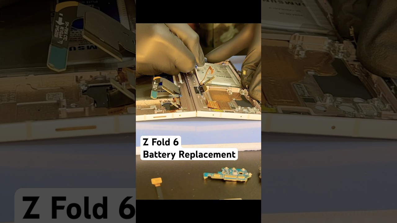 Samsung Galaxy Z Fold 6 Battery Replacement 