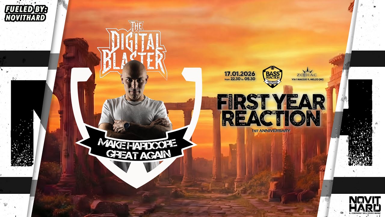 The Digital Blaster @ Bass Reaction – First Year Reaction fueled by NovitHard (17-01-2026)