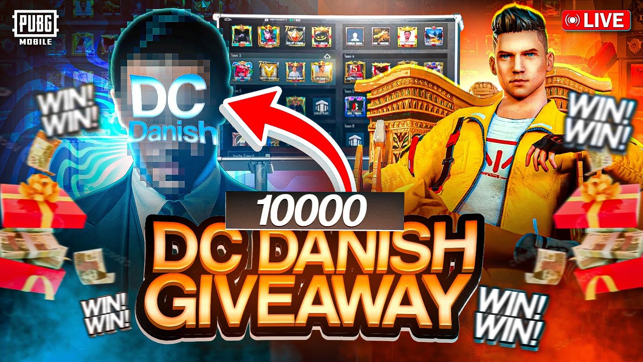 LIVE 🔴 DC Danish vs Pro Player | 5K Cash Challenge 💰 Sath 340uc win kry