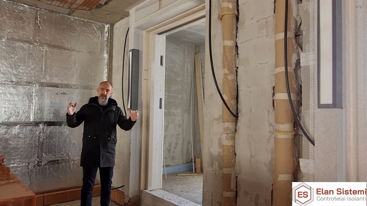 Controtelai Isolanti Elan Sistemi in cantiere a Milano