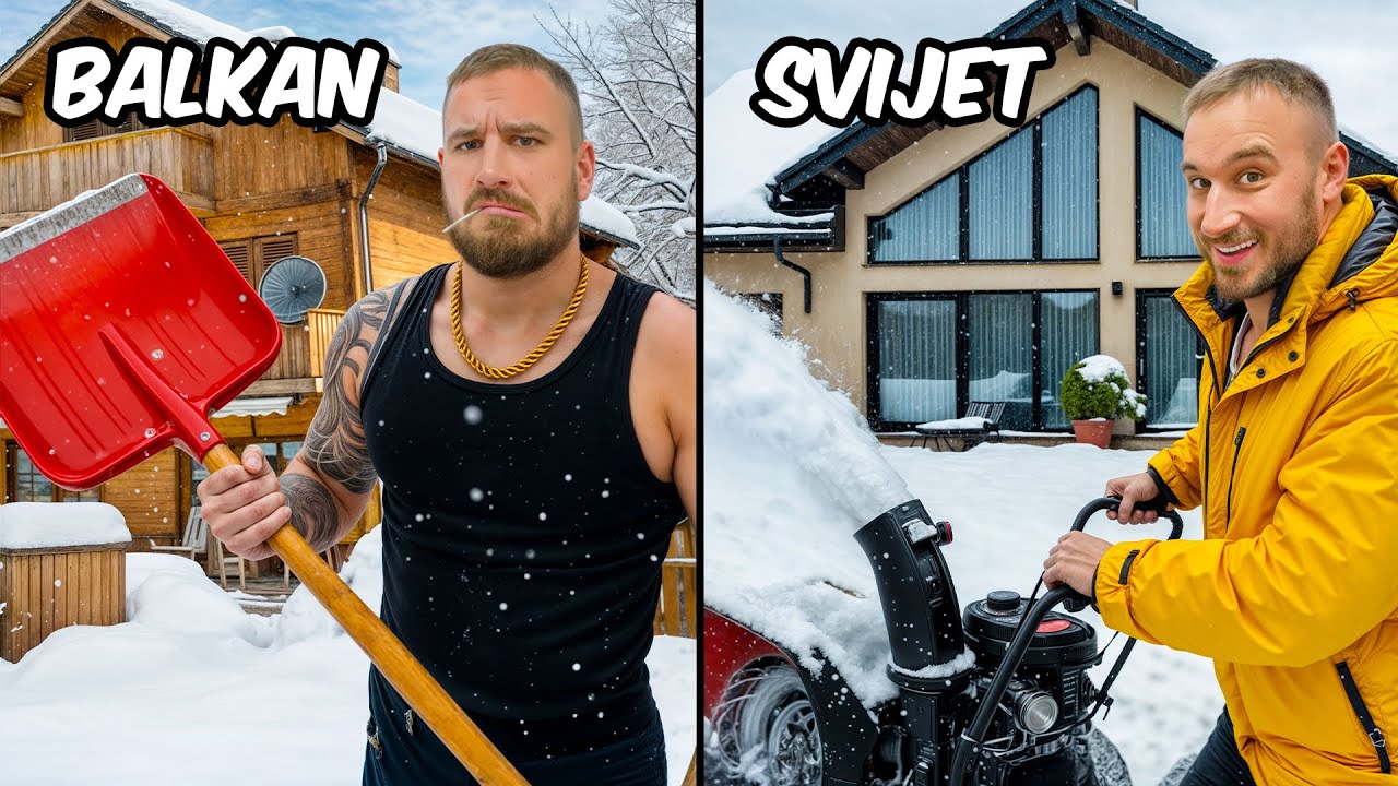 SNIJEG NA BALKANU VS U SVIJETU