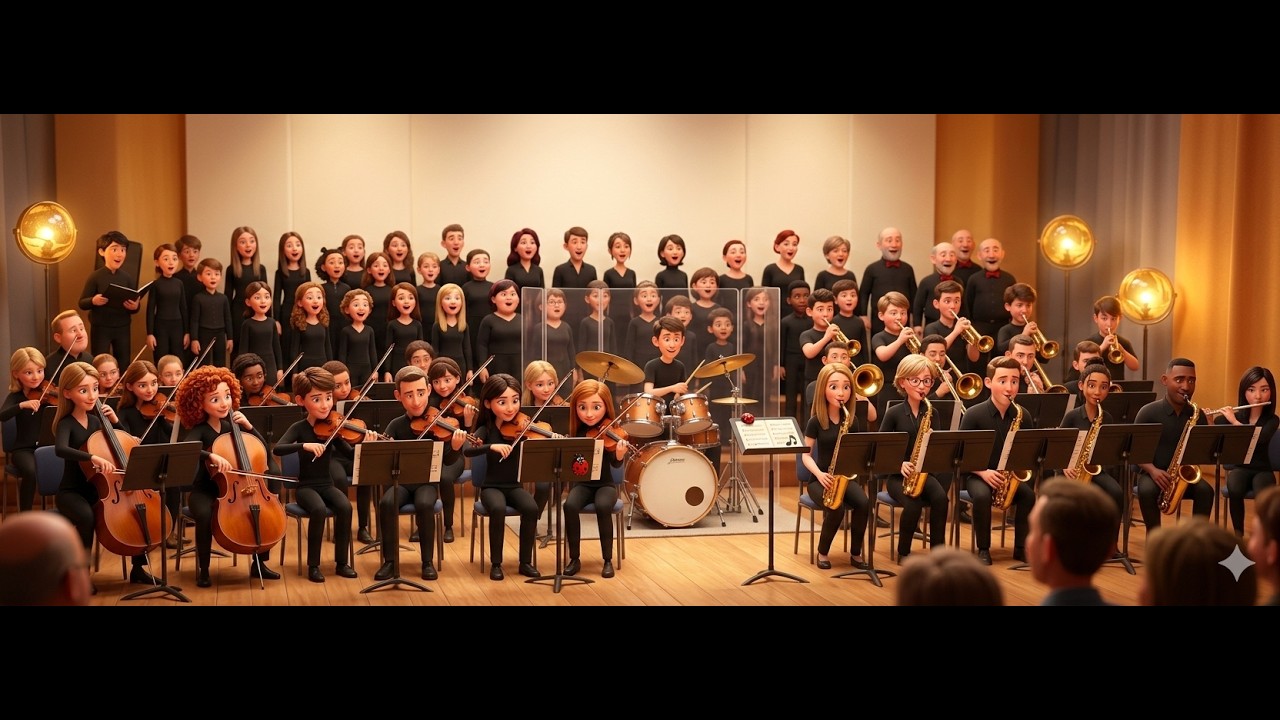 Wyjątkowy Koncert Świąteczny Szkoły Muzycznej I st. w Dobrej - cz. II Orkiestra i Chór