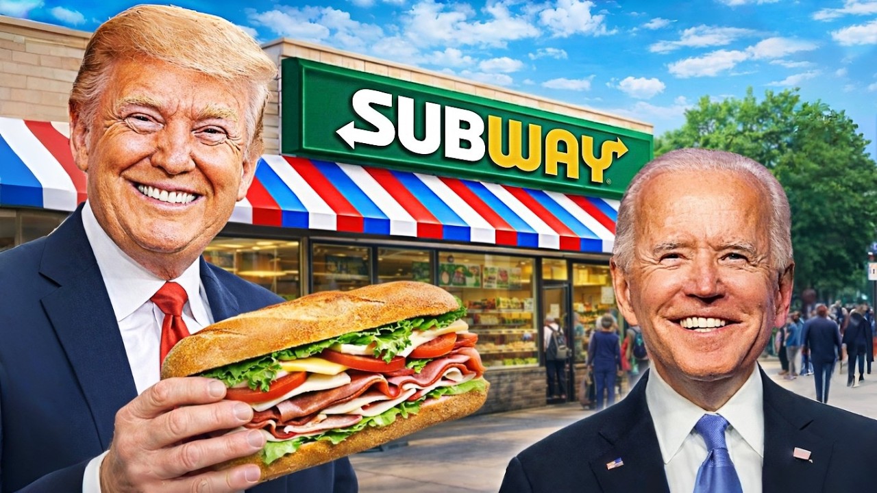 US Presidents Open a Subway | Presidents Play Sandwich Simulator