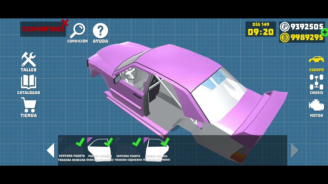 Restauró un Mercedes Benz w124 abandonado en retro garage!