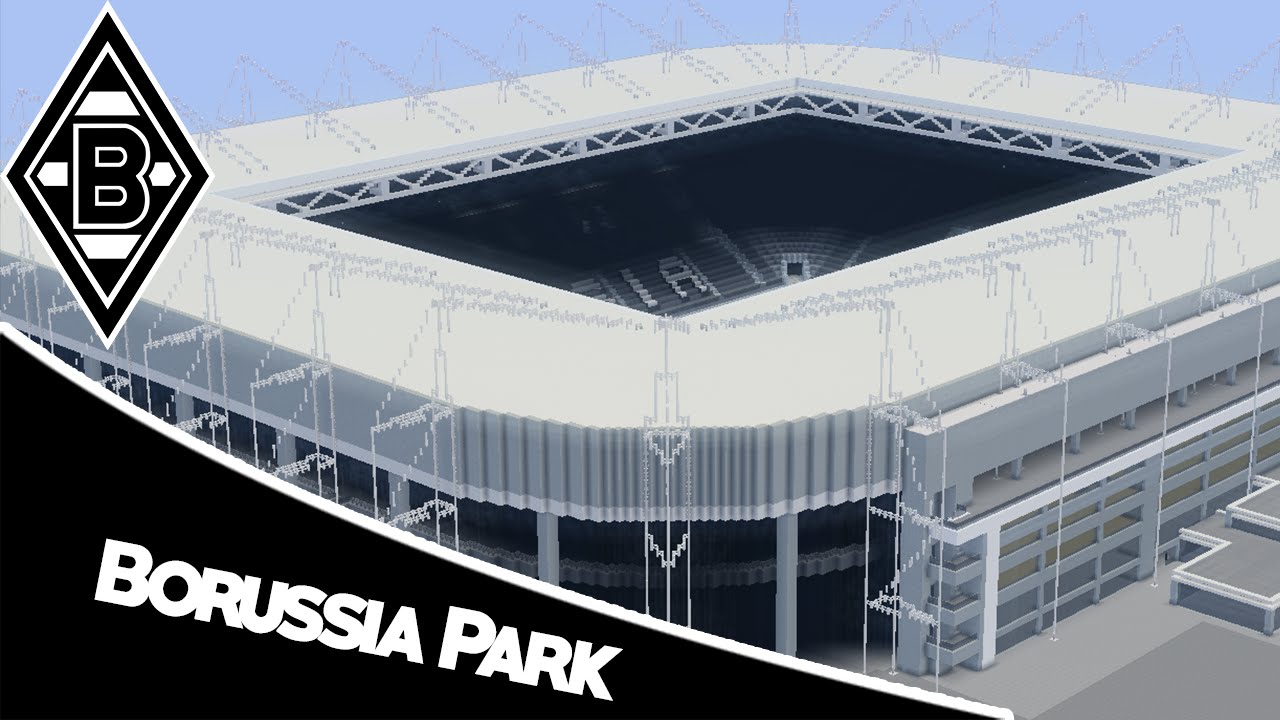 Minecraft STADIUM - Borussia Park (Borussia mönchengladbach) + DOWNLOAD LINK