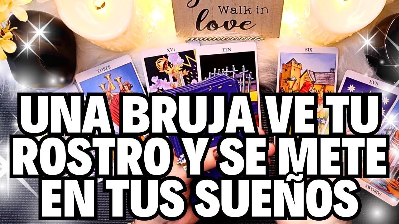 LA BRUJA HA VISTO TU CARA‼️✨Y SE HA METIDO EN TUS SUENOS 😡TE HACE RESOS CON LOS OJOS ABIERTOS #tarot
