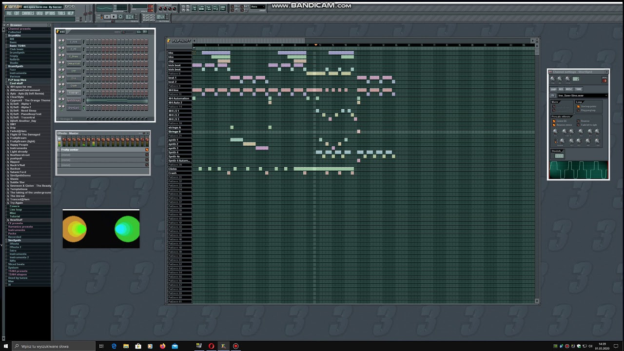 fruity loops 3 - demo music - 404 eyes for me
