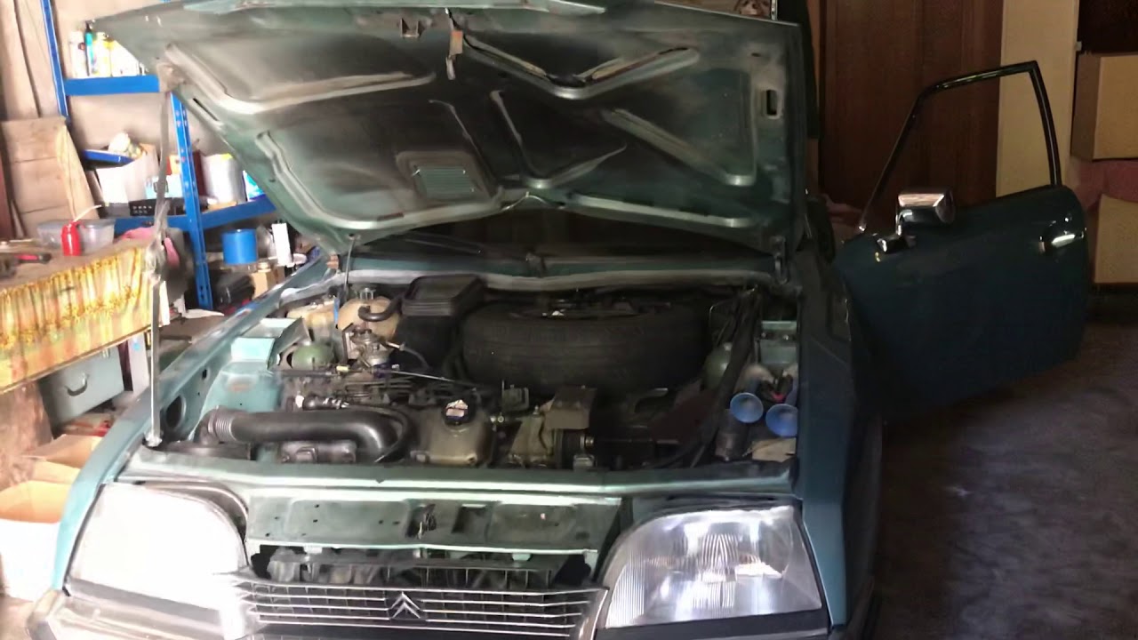 Démarrage CX Diesel après un an et demi d’arrêt.