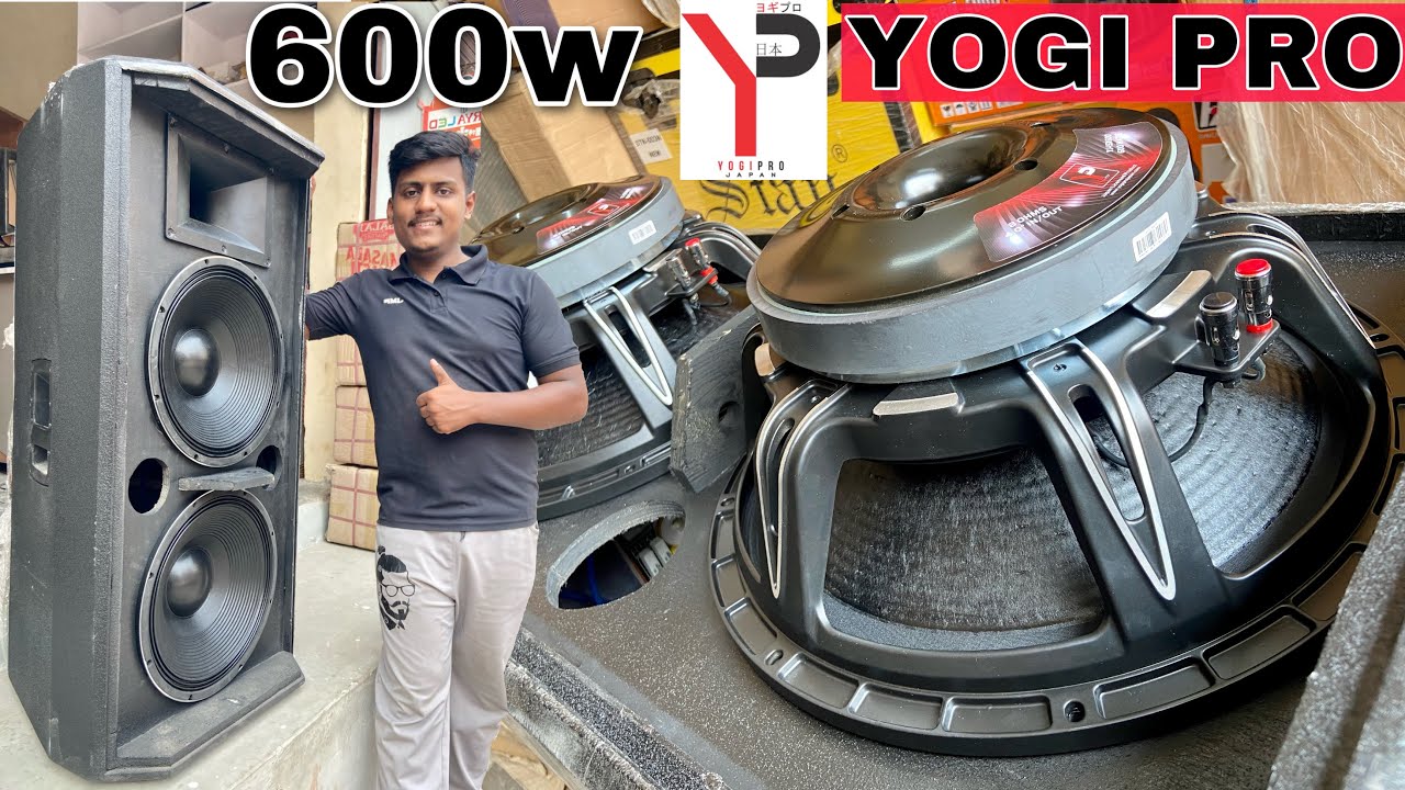 Yogi Pro 600w DJ SPEAKER bomb 💣 Speaker है भई🔥