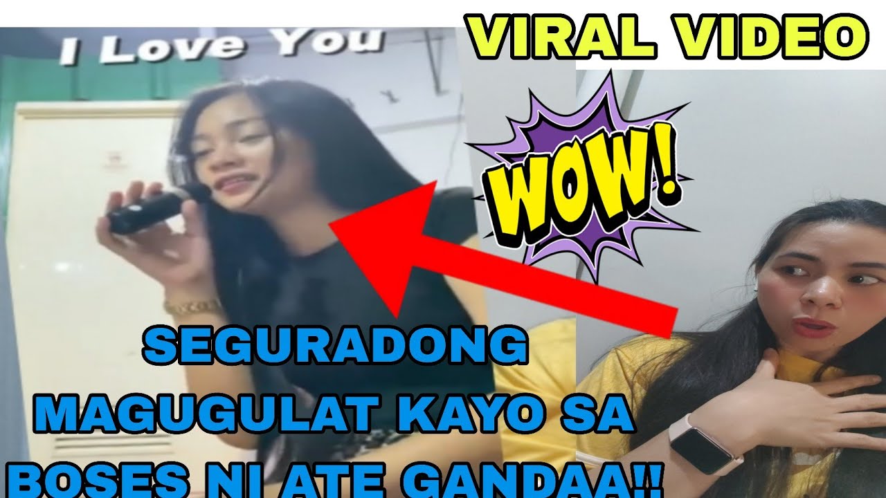 HALA 😱 ANG GANDA NG BOSES NI ATE GRABI ANG GANDA PA MAGANDA DIN ANG BOSES WOW 😲😲