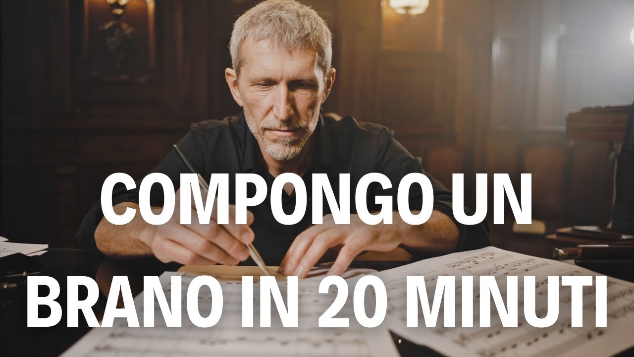 Comporre una musica da zero in 20 minuti