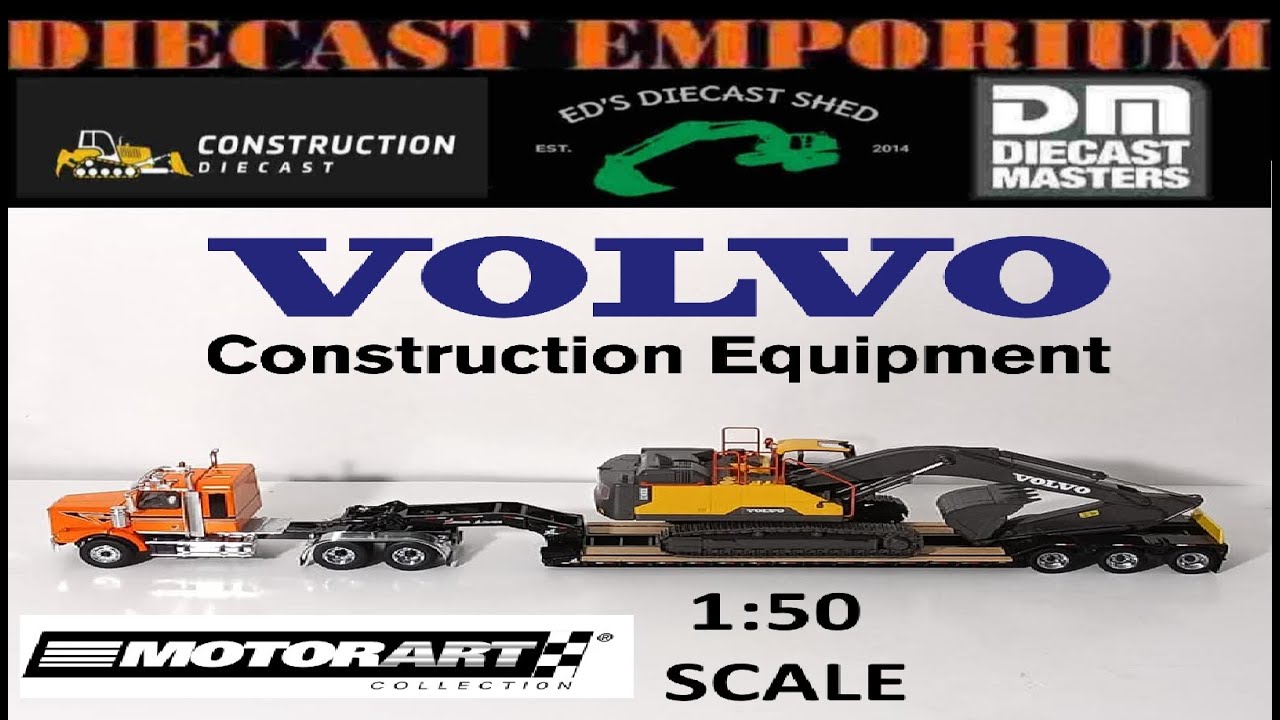 Motorart 1:50 Scale Volvo EC480E Excavator Diecast Model