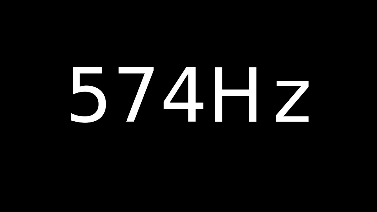 Speaker Sound Test 574Hz