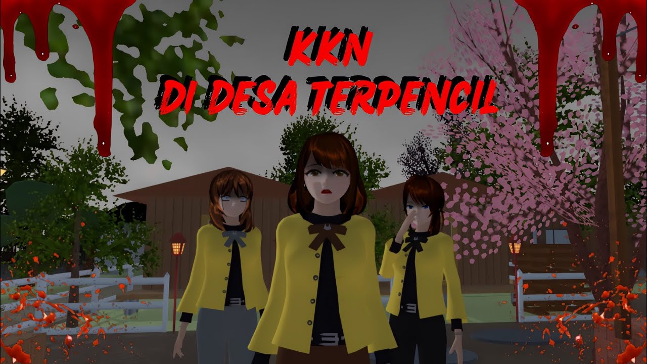 KKN DI DESA TERPENCIL || HORROR MOVIE SAKURA SCHOOL SIMULATOR