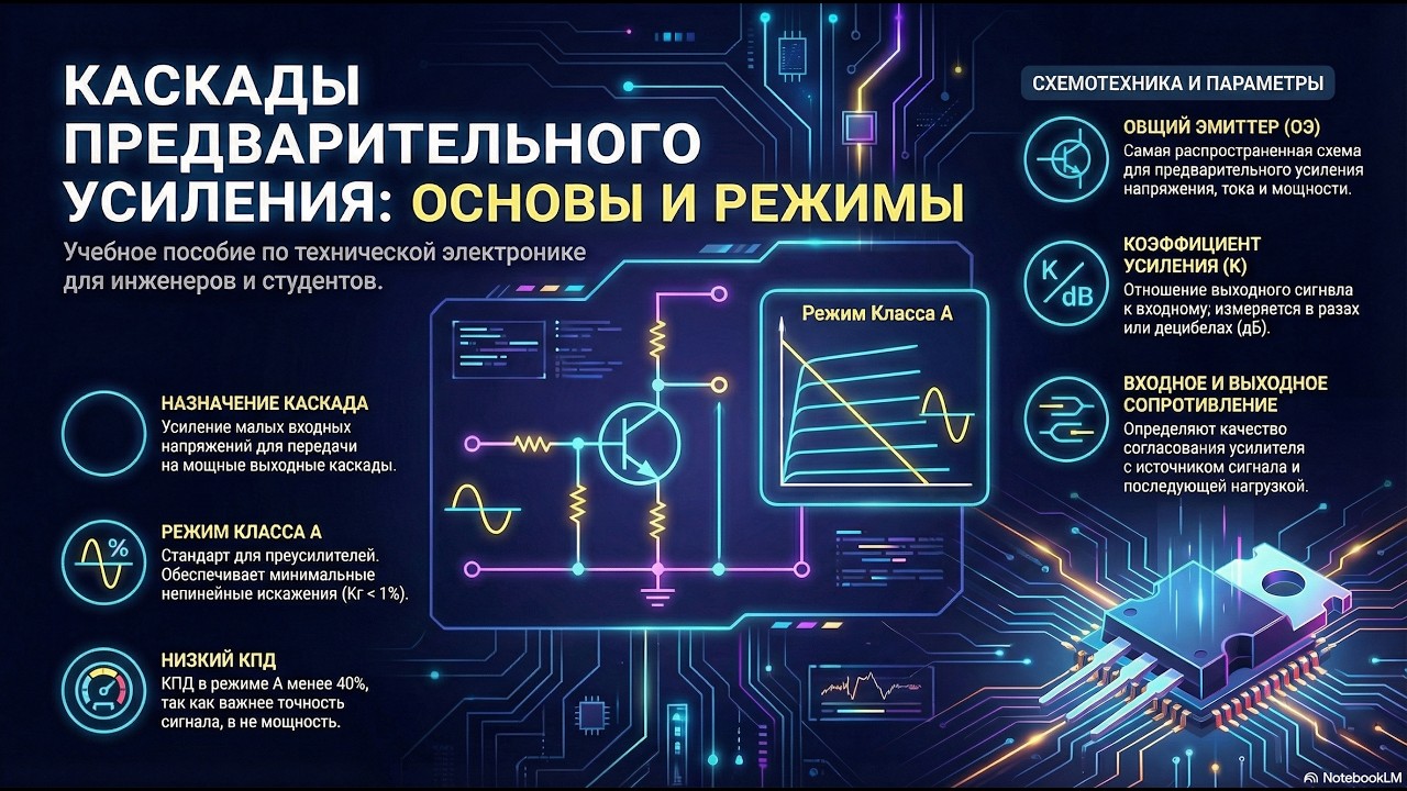 КАСКАДЫ ПРЕДВАРИТЕЛЬНОГО УСИЛЕНИЯ