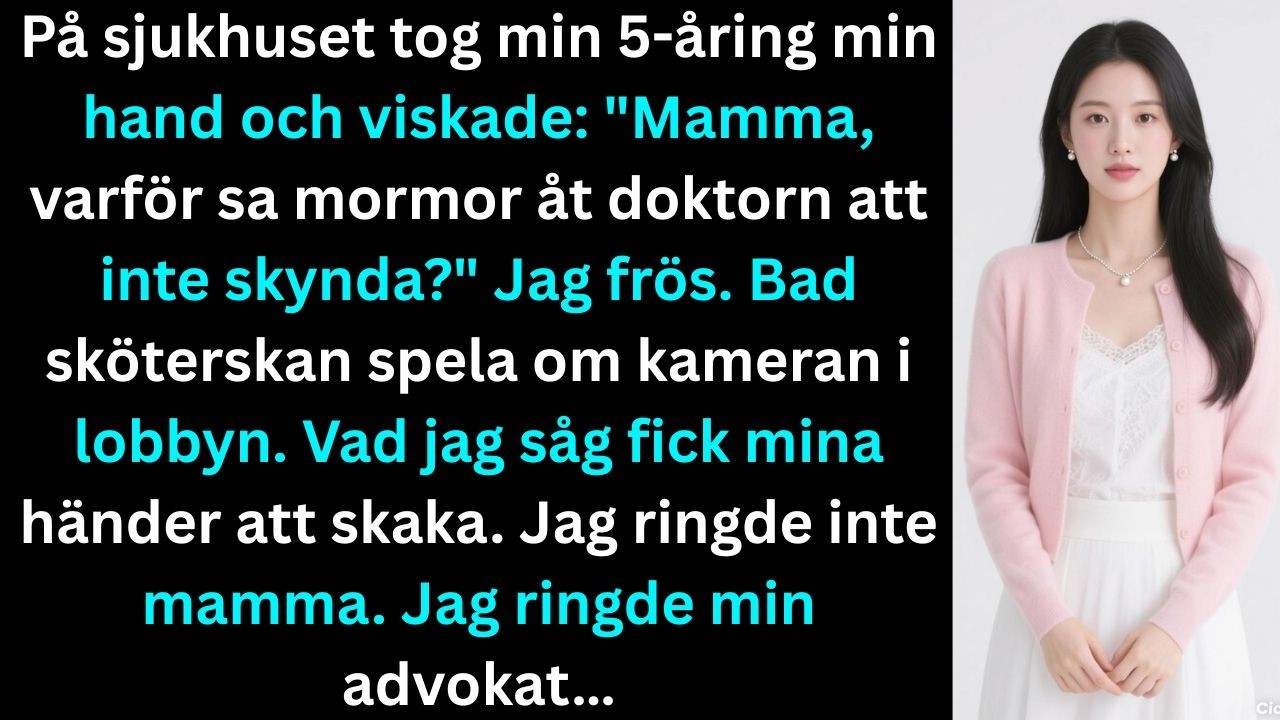 På min dotters första födelsedag kom min syster och sa: “Mamma sa detta.”