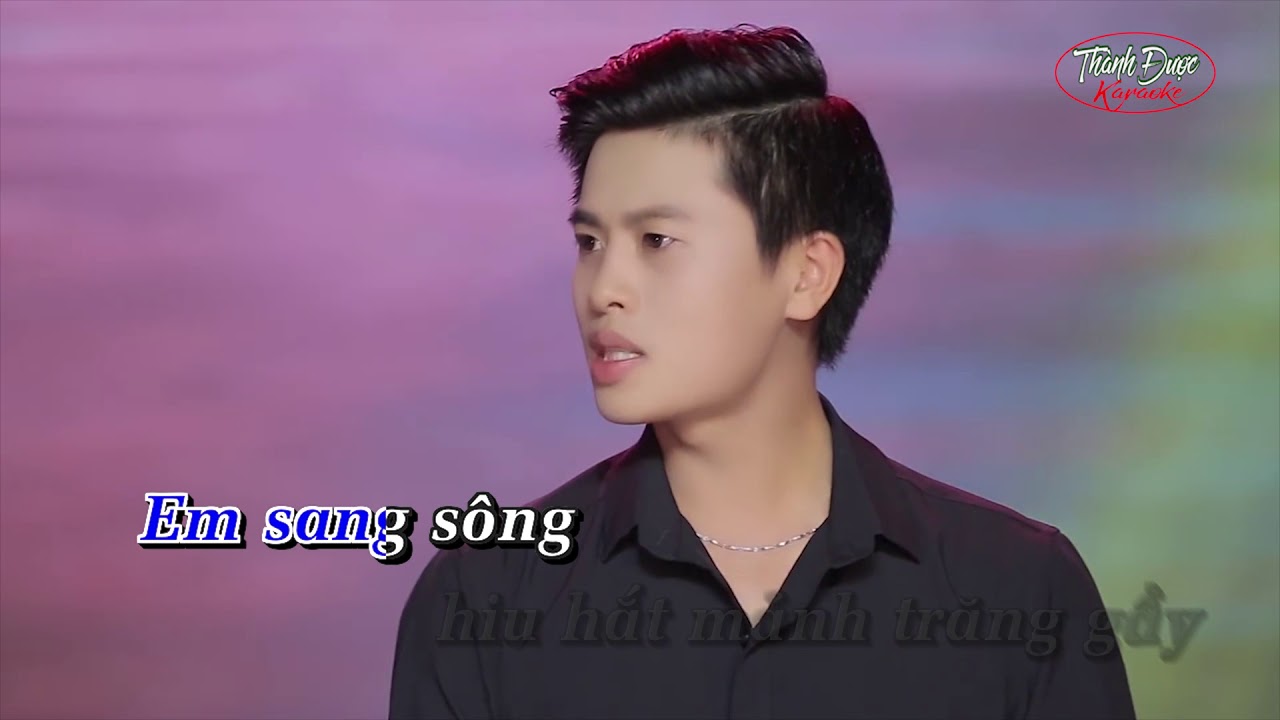 Tình Ngăn Đôi Bờ - Karaoke Nguyễn Thành Viên - Beat chuẩn