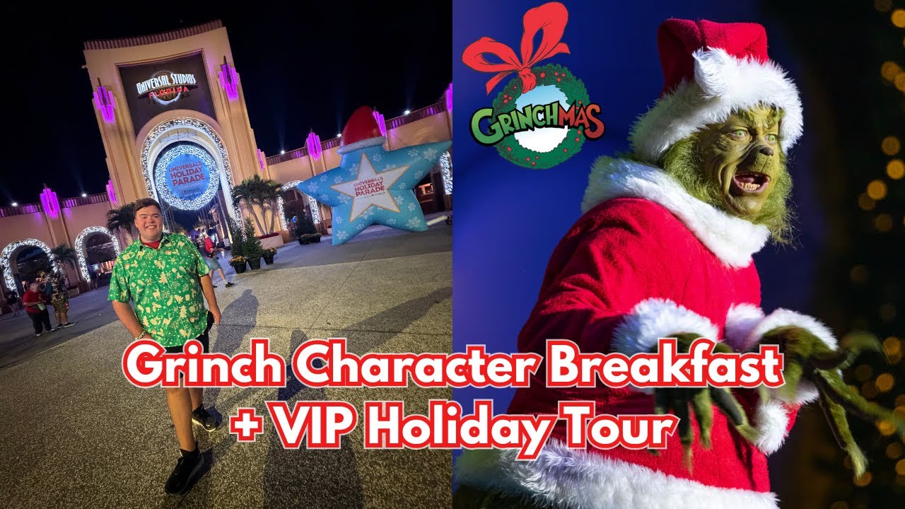 Universal Orlando Holidays 2025 🎄 Завтрак Гринча + VIP-тур на праздники ПОЛНЫЙ ОПЫТ