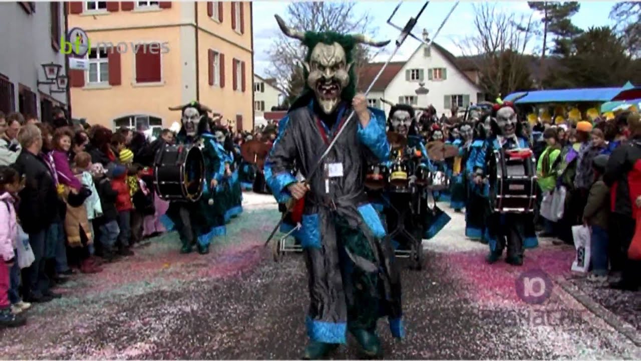 Au-Rugger Fasnacht-Clip «Wir feiern die ganze Nacht» @Umzug Frenkendorf 2010