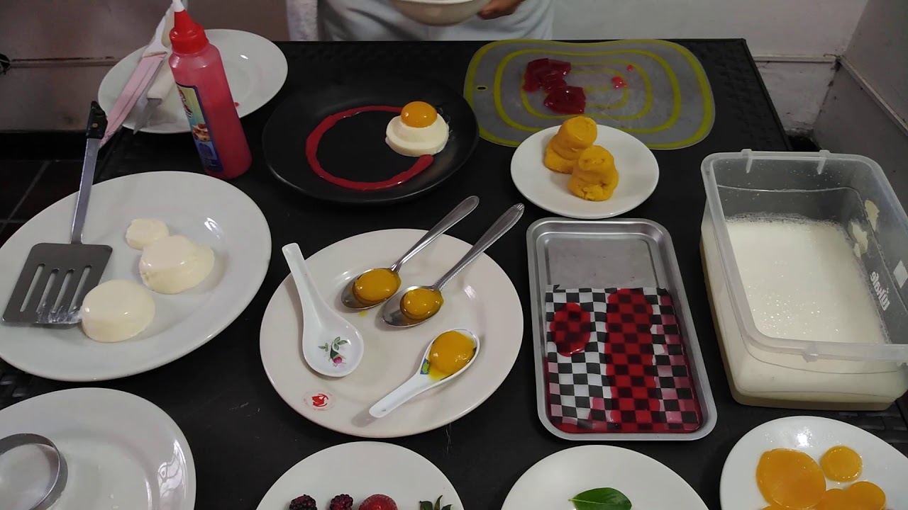 EMPLATADO Y PRESENTACIÓN POSTRE MOLECULAR PARTE 2