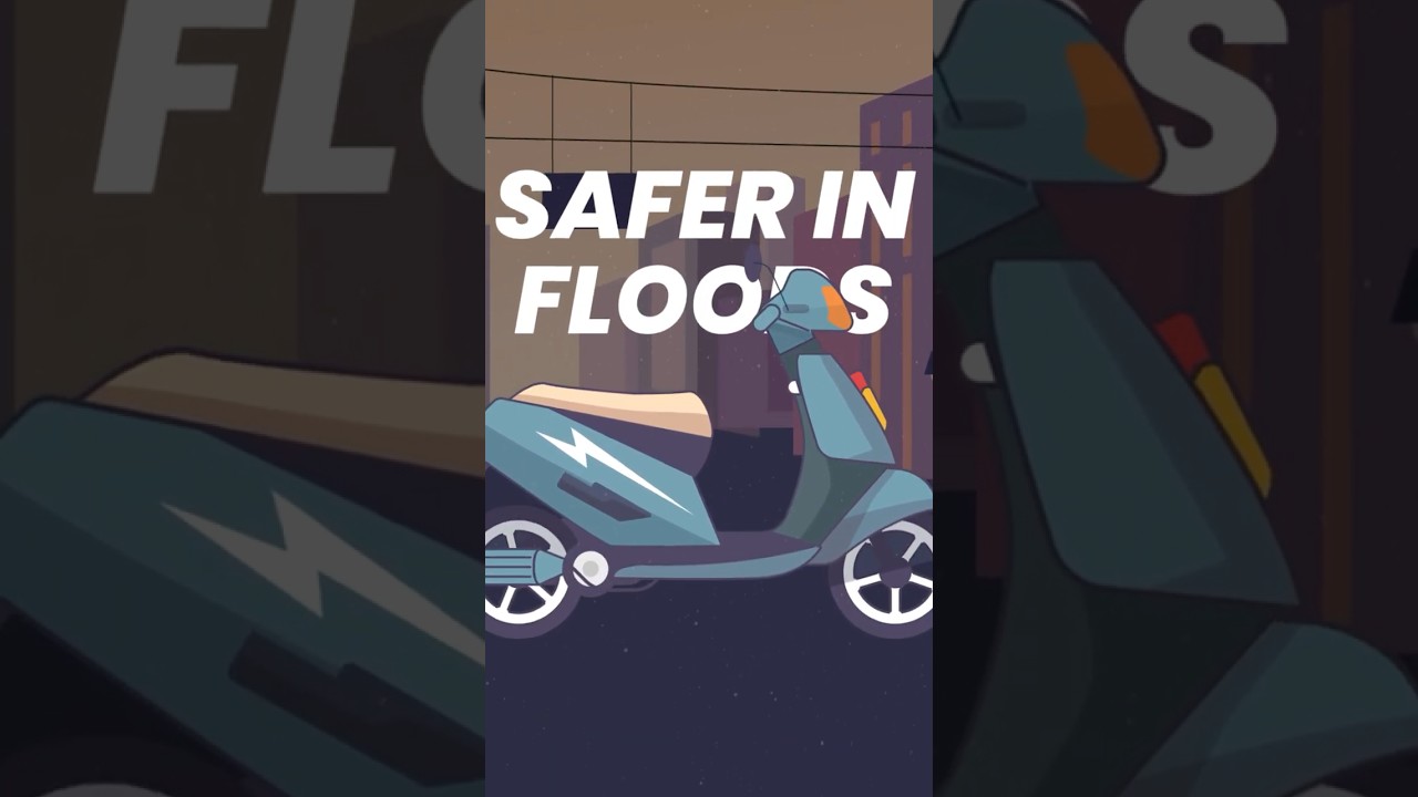 Why EVs are Safer in Rain Compared to Any Petrol Vehicles #ev #evindia #petrol #car #bike