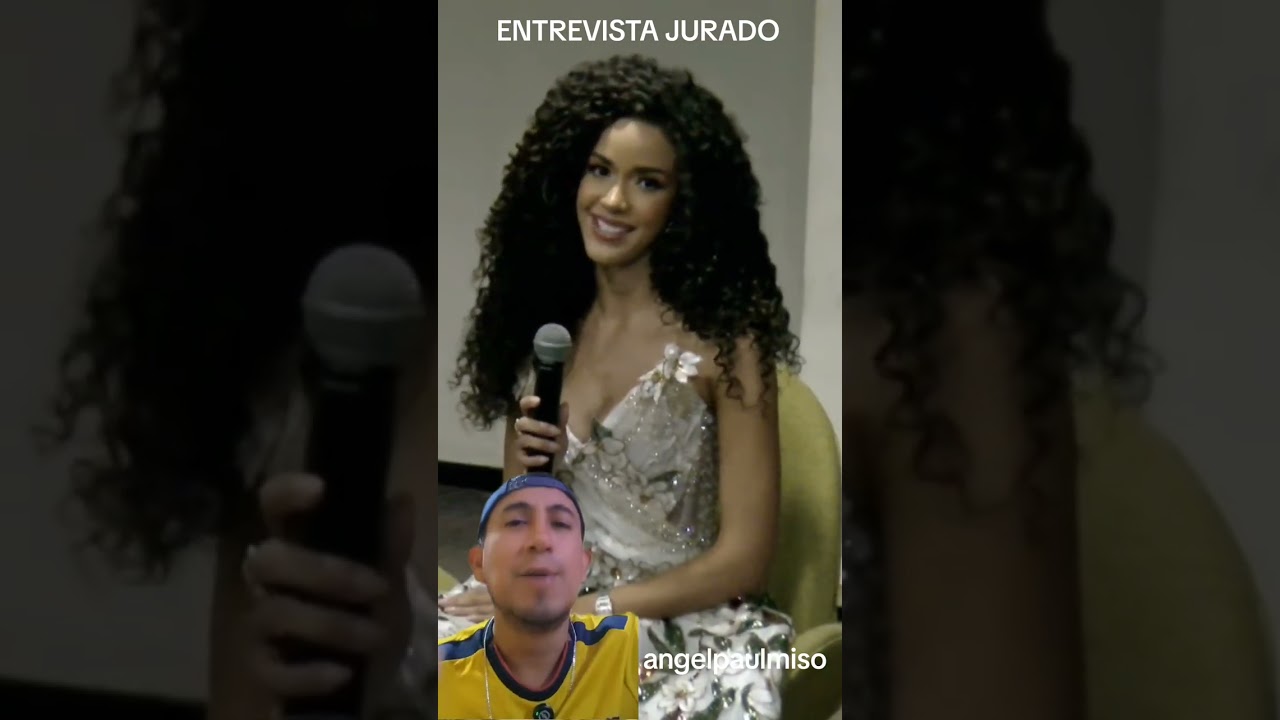 ENTREVISTA CON EL JURADO #reinahispanoamericana #promocionesgloria #bolivia #ecuador #entrevista 