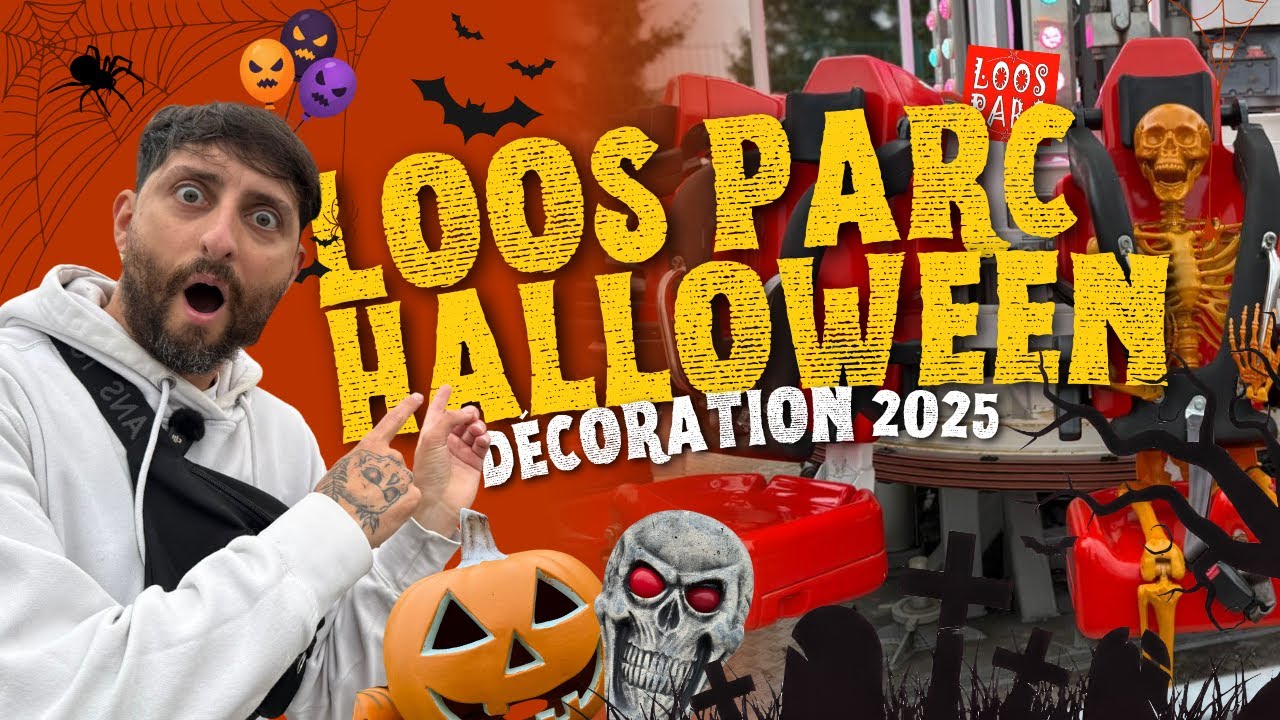 Halloween à Loos Parc 2025 👻 | Décorations, ambiance et attractions près de Lens & Lille !