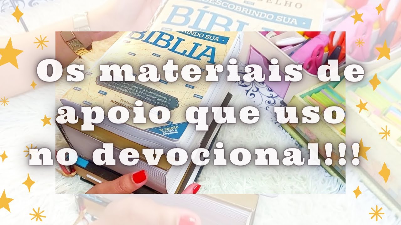 Todos materiais de apoio que eu uso no devocional -dica de site para pesquisa ✨|@bibliasonhada