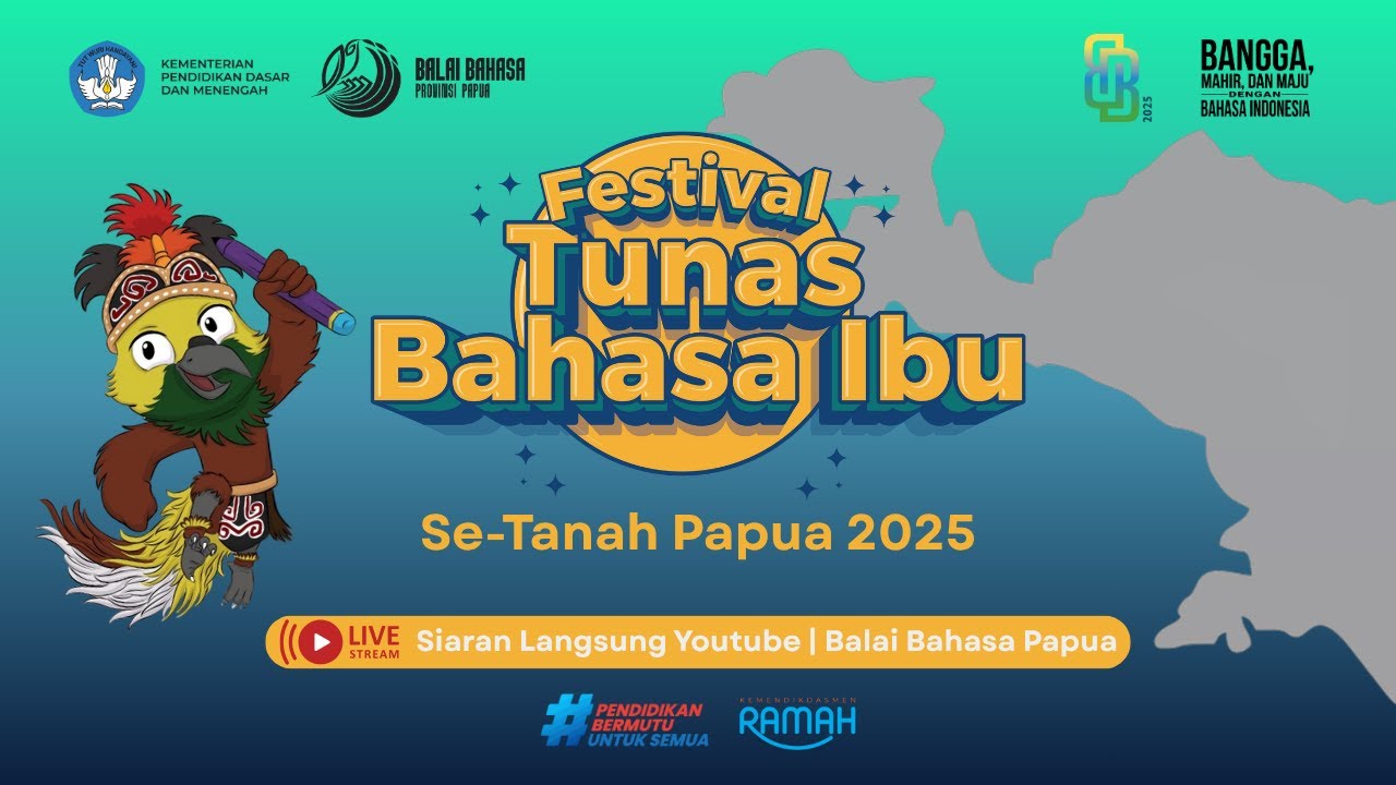 Festival Tunas Bahasa Ibu (FTBI) Se-Tanah Papua Tahun 2025