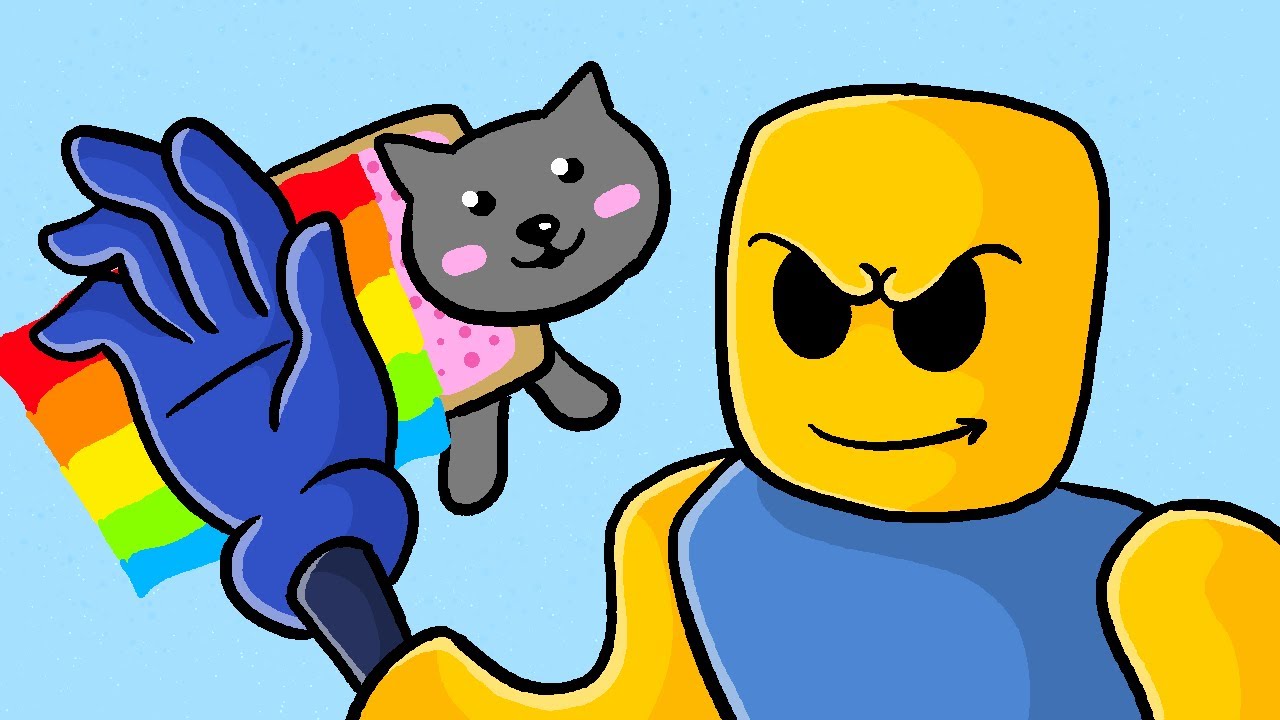 Nyancat Glove Showcase in Alpha Killstreak