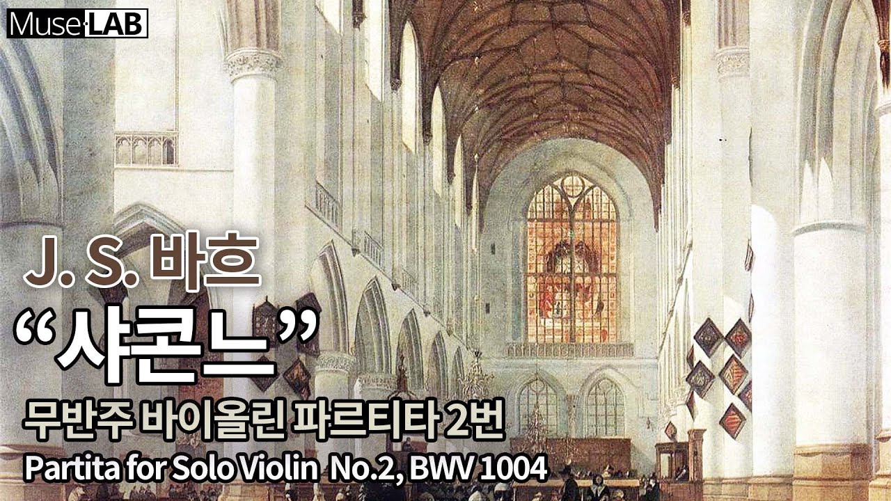 소리의 대성당: 바흐 샤콘느 d단조 (현악 합주 버전) | Partita No.2 in d minor for Solo Violin, BWV 1004 | [뮤즈하우스]