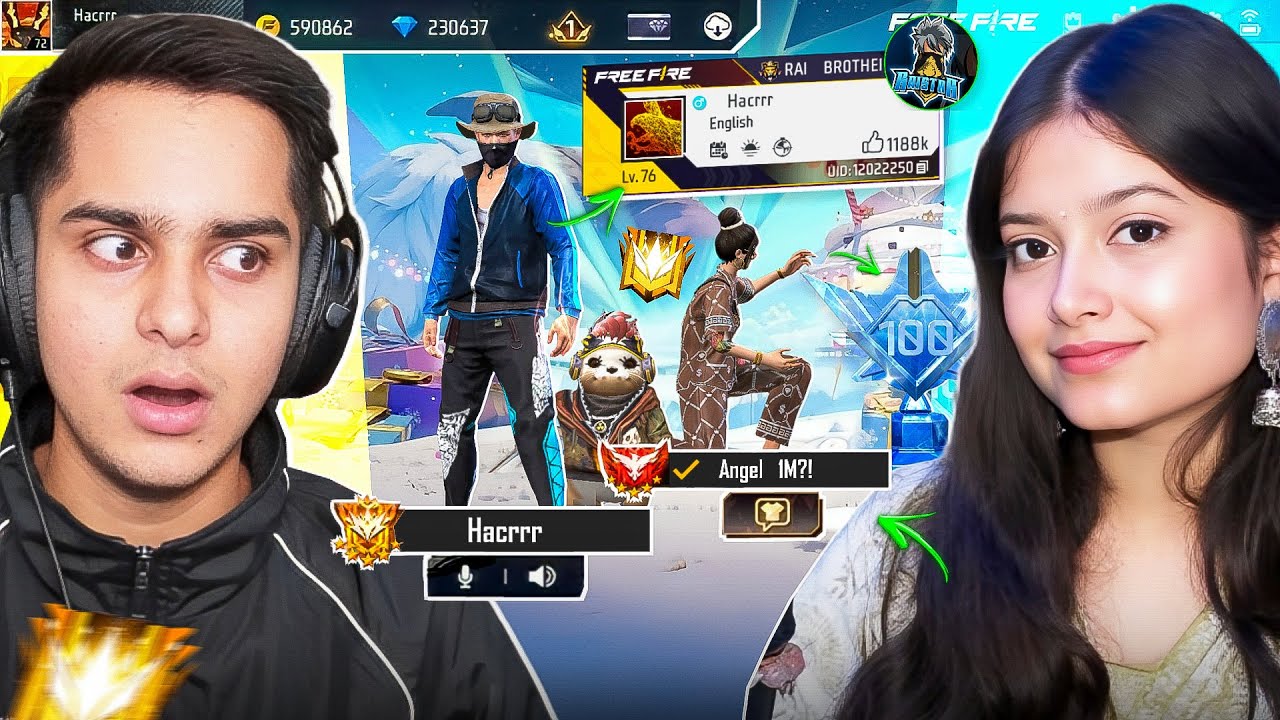“Real Raistar” Account & Aditech Pranked On Cute Girl Streamer 😱